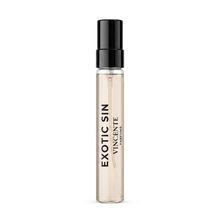 Провокативен нишов парфюм Vincente Parfums Exotic Sin 10 ml на цена 20 евро с дълготраен аромат на череша, ром и тютюн.